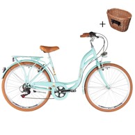 KENZEL Gradski bicikl Bellissima Royal, 28", tirkizna